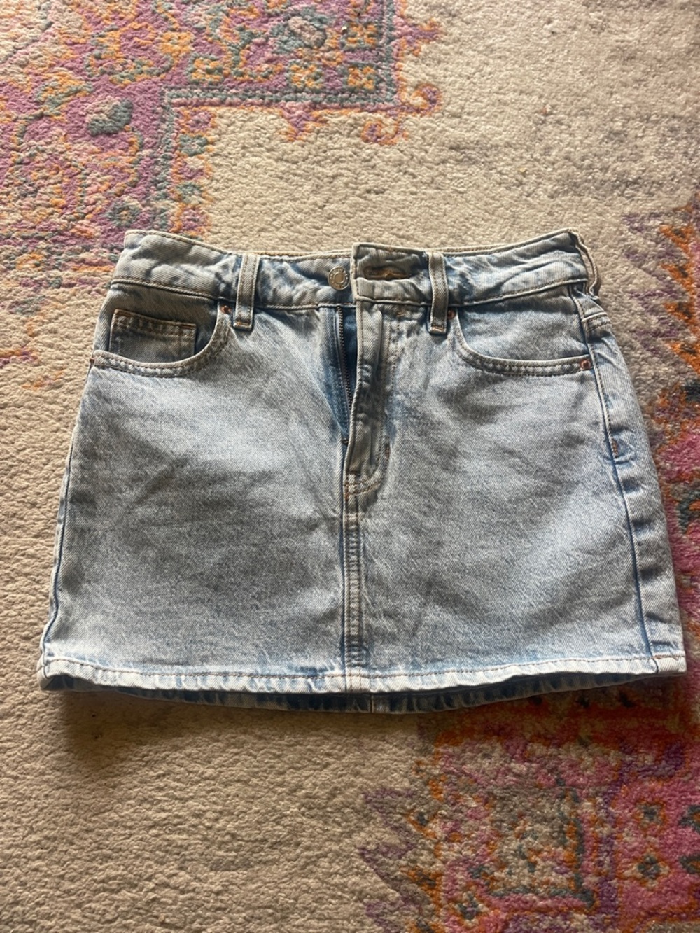 Pacsun denim mini skirt size 23 great condition
